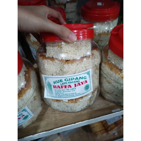 

Kue Gipang lapis kacang