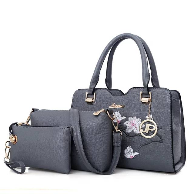 ARORA AR242 AR9672 TAS IMPORT BATAM - TAS KEKINIAN TAS CANTIK BAG DOCTOR HAND BAG 3 IN 1 KAHIYANG