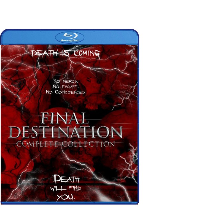 DVD Bluray Final Destination Complete Edition- 8 Disc