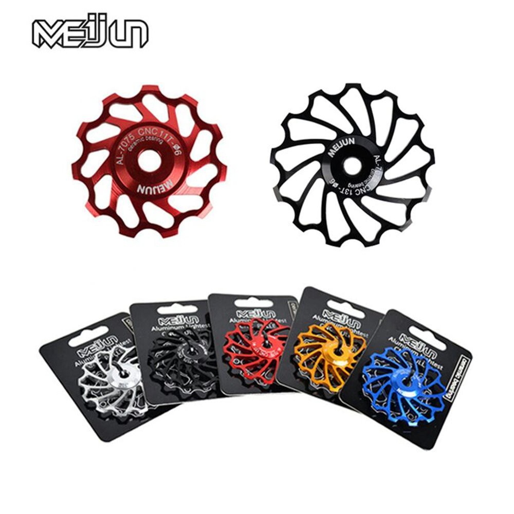 PULLEY RD CERAMIC - PULLEY BEARING CERAMIC CNC 11T - PULLEY RD CERAMIC MERK MEIJUN HITAM