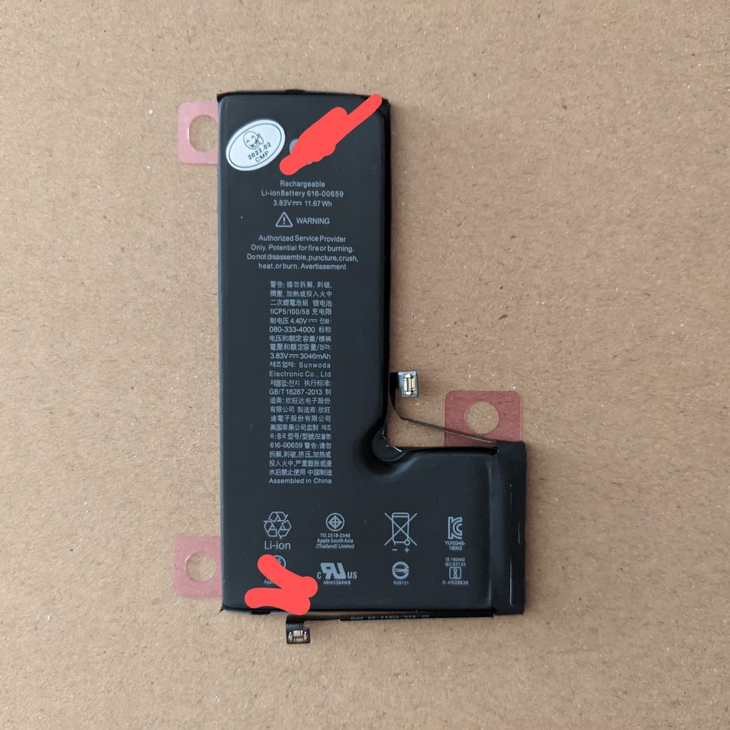 Baterai 11 PRO 3046mAh