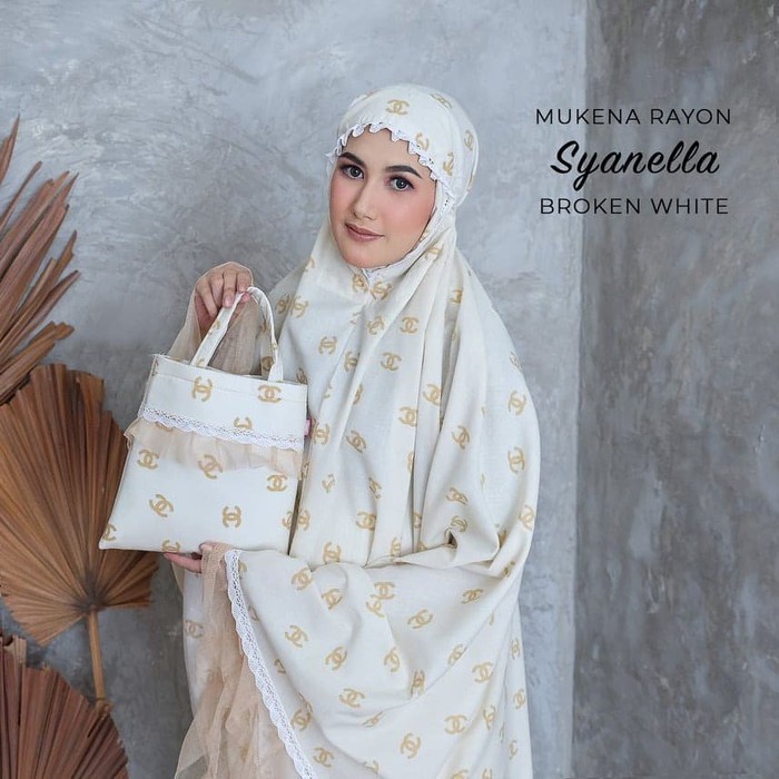 PROMO COD Bayar Di Tempat - Mukena Dewasa Rayon Syanella