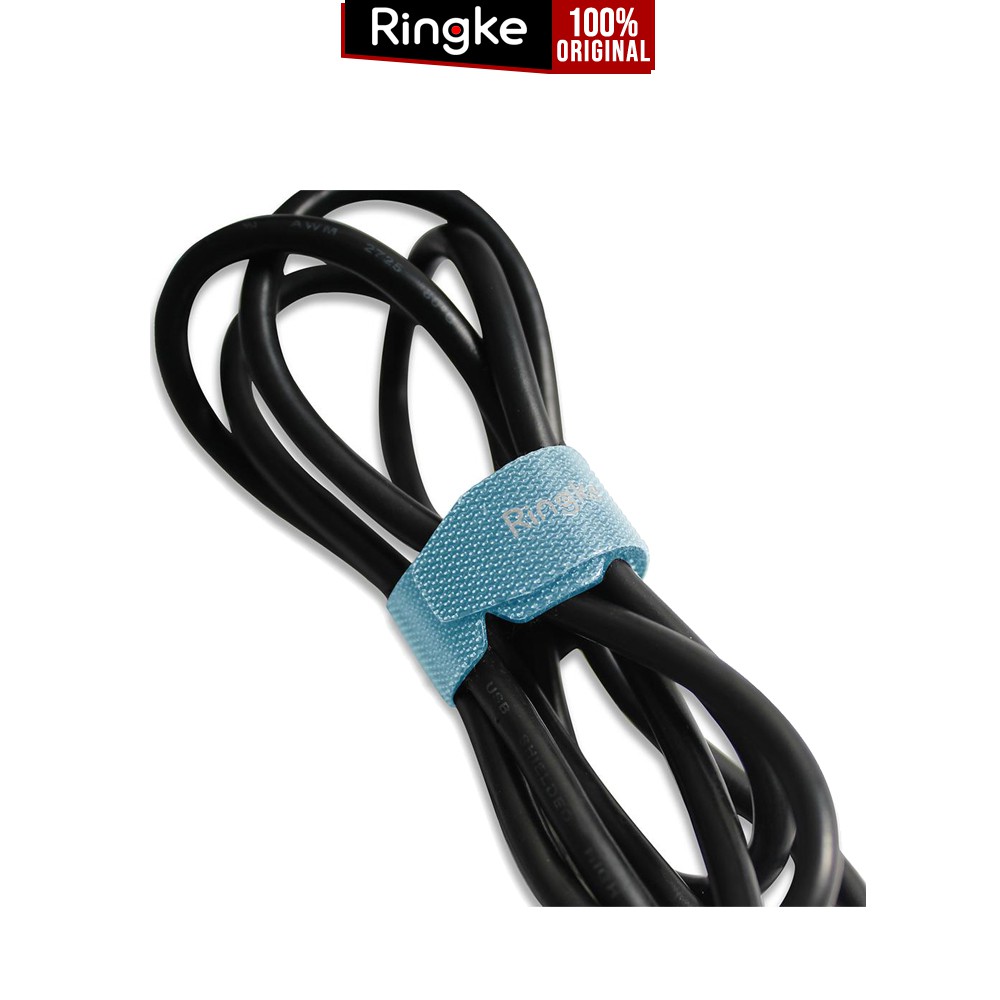

Pengikat Kabel Ringke Klip Kabel / Penggulung Kabel Magic Tie Velcro Cord Holder Cable