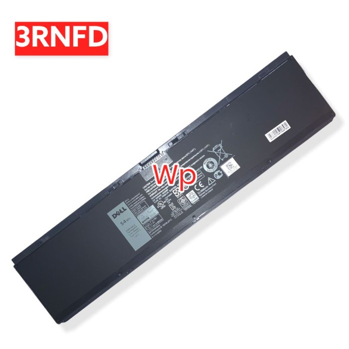 Baterai Laptop Dell Latitude E7440 E7450 E7420 3RNFD