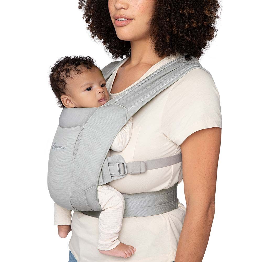 Ergobaby Embrace Newborn Carrier – Soft Air Mesh / Ergo Baby Gendongan Anak Bayi Kain Cukin Breathable