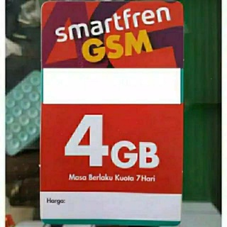 V Smartfren 4gb 4 GB/2gb unlimited