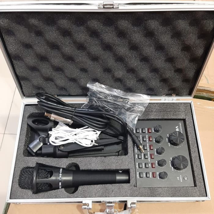 PAKET KOMPLIT PODCAST YOUTUBE / KOPER + MIC Dynamic + STAND HOLDER Grosir