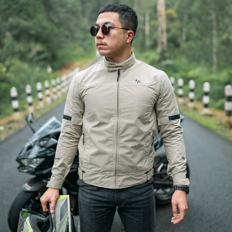 Jaket riding edition mountaingeer ROTE series - jacket motor waterproof mountaingeer - jacket riding