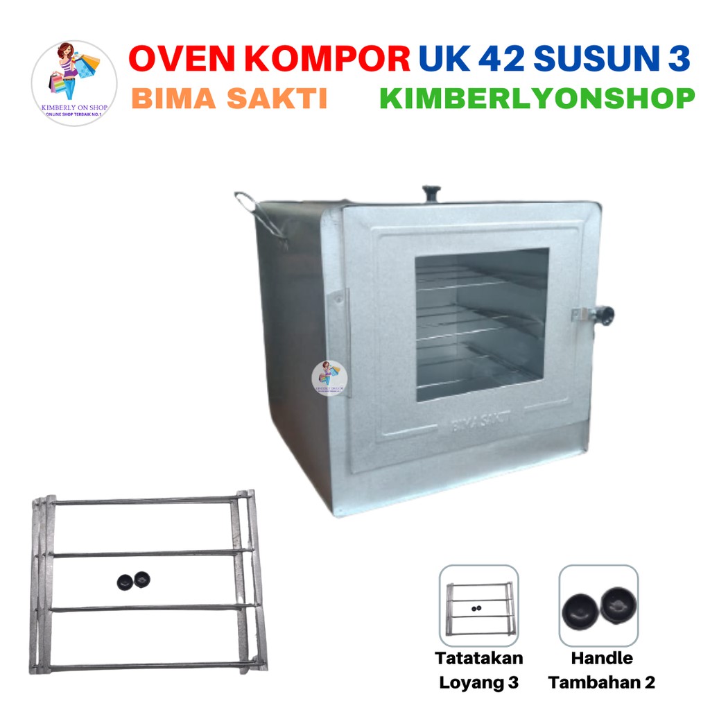 Oven Tangkring Kompor Kue Bima Sakti susun 3 UK 42