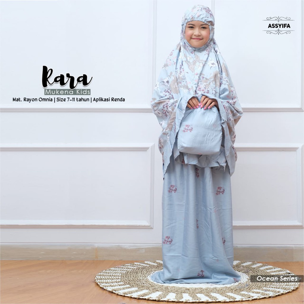 fashion muslim kekinian / mukena anak 10 tahun model terbaru / mukena anak karakter / RARA FASHION 1