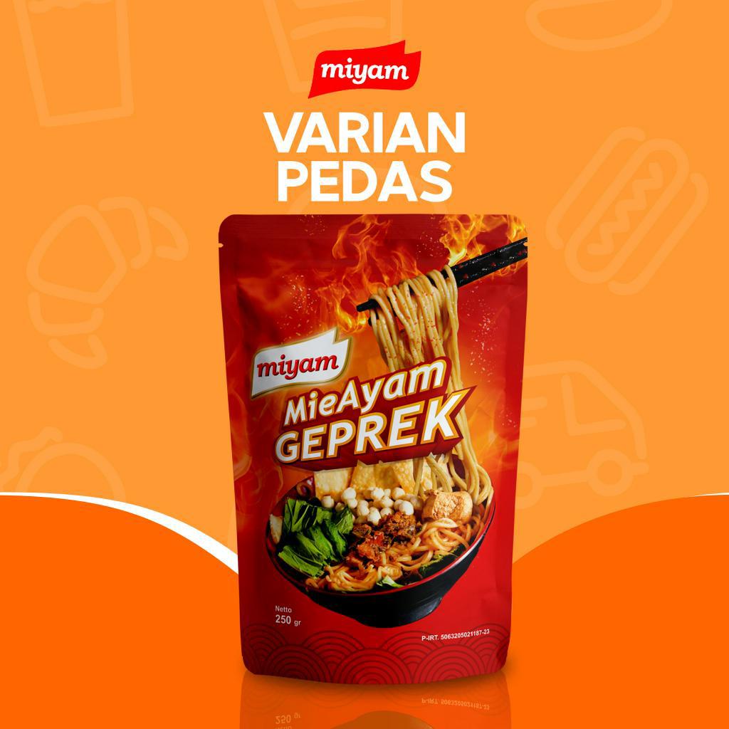 

Mie ayam instan / Mie ayam instan geprek
