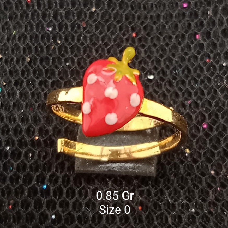 Cincin Emas 17 K - 0.85 Gr Kadar 750 - 2012