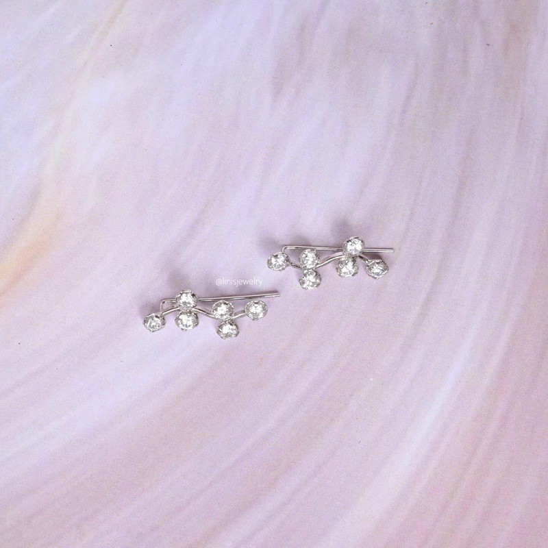 Anting Panjang Perak