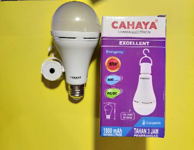 LAMPU EMERGENCY LED CAHAYA 10WATT