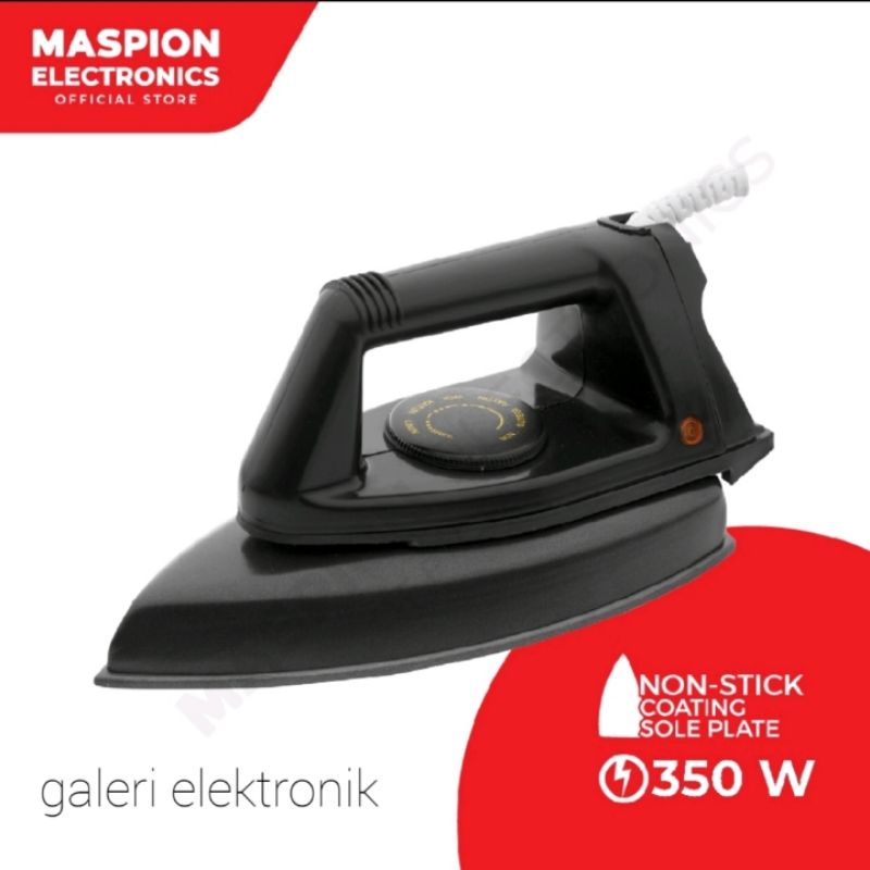 Setrika,Strika Maspion EX 1000,Gosokan Maspion anti lengket