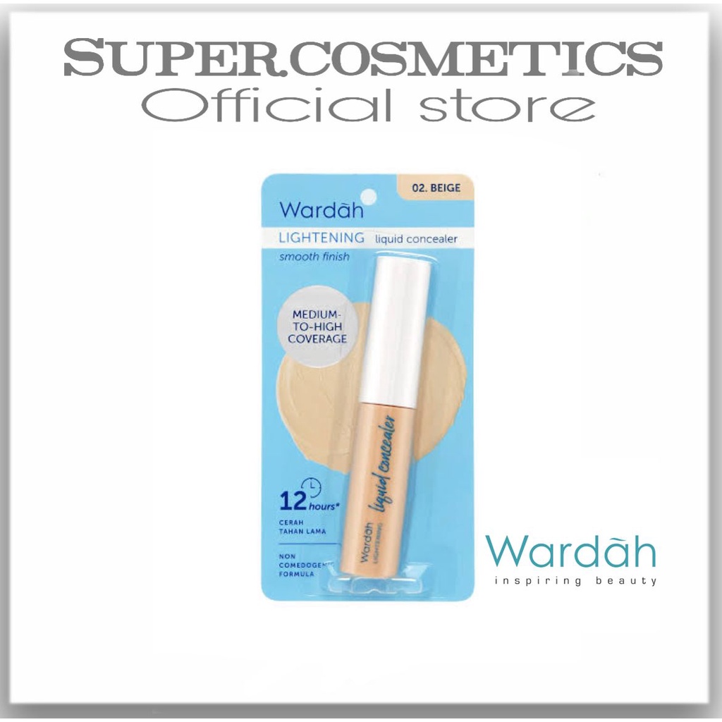 Wardah Lightening Liquid Concealer 01 Light 7gr