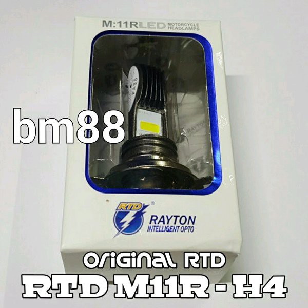 Penawaranspesial Headlamp Led RTD M11R H4 - Lampu Utama 2 Sisi Motor Diskon