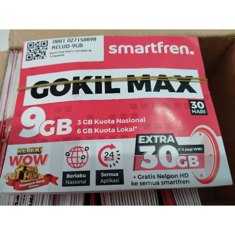 Perdana Smartfren 9gb