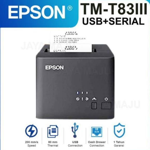 PRINTER POS KASIR EPSON TM-T83III - STRUK THERMAL EPSON TMT 83III - TMT83II