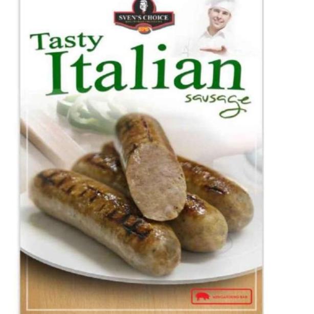 

✽ Sosis Sven's Choice Sven PORK SAUSAGE Tasty Italian Saussage 200gr ➵