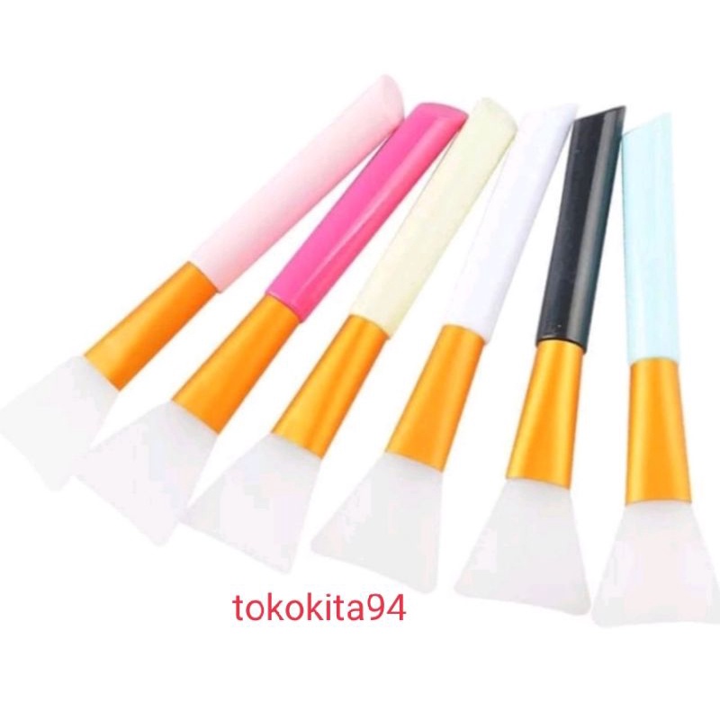 Kuas Silikon Masker Brush Silicone Make Up Warna