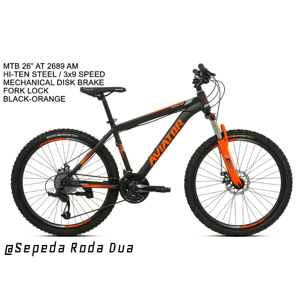 Sepeda MTB 26"  Aviator 2689 AM