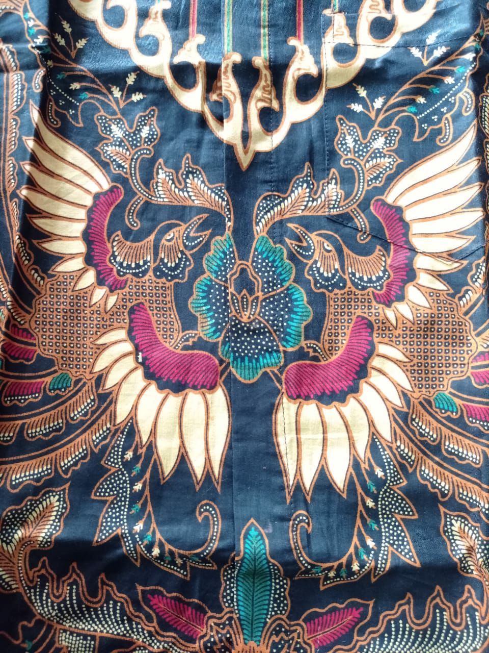 Agrapana Baju Batik Pria Lengan Panjang Batik Premium Kemeja Batik Pria Lengan Panjang Modern Rajata