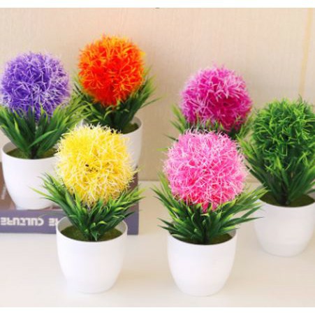 Kunataruma AM346 Bunga plastik / Pajangan bunga Artifisial / Snapdragon Vas-5