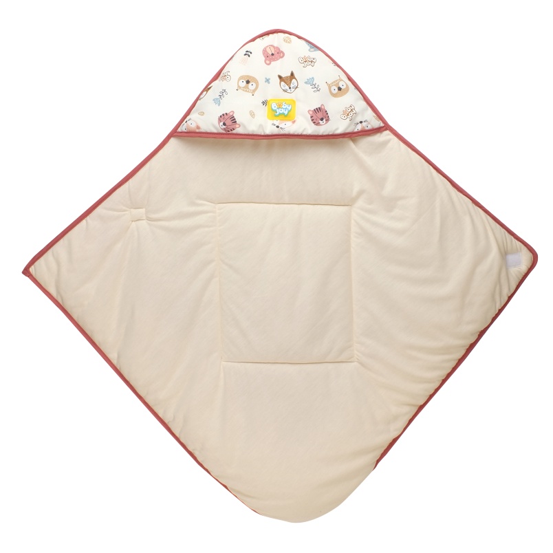Baby Joy Baby Blanket Selimut Topi Bayi Little Forest Series - BJB 5022