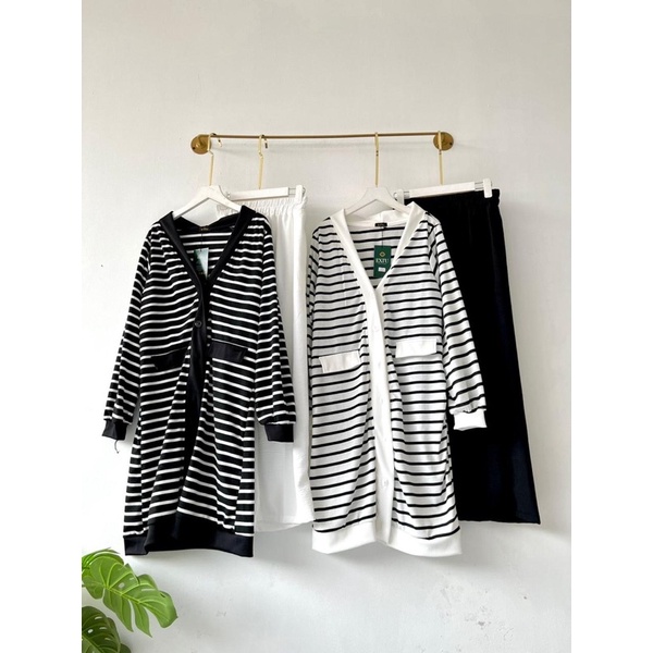 Gelva set long tunik / SET TUNIK SCUBA EXTU / ANETHA SET CELANA EXTU / SET CELANA DAN CARDI LONG TUN