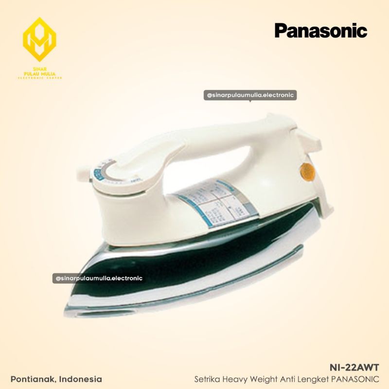 Panasonic Setrika Deluxe Automatic Iron - NI-22AWT / NI 22AWT / NI22AWT