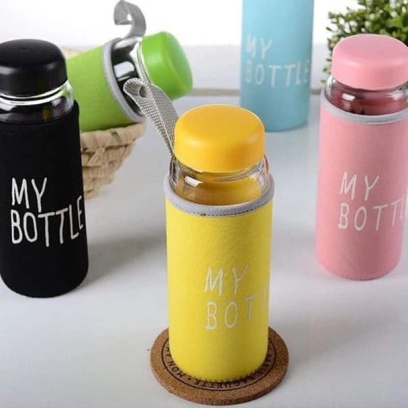 My Bottle + Pouch busa kapasitas 500ml / Botol minum warna 500ml/ botol minum anak