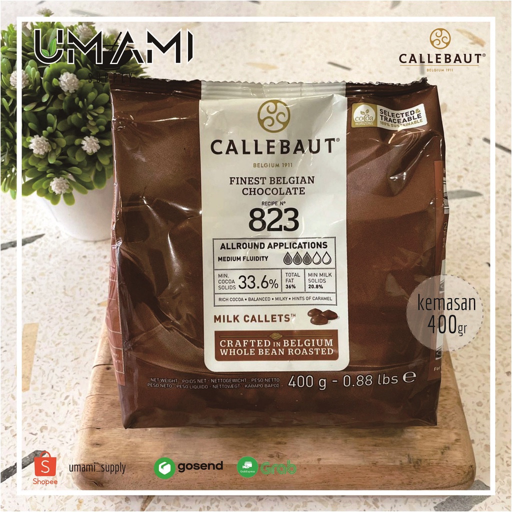 

Callebaut 823- Milk Chocolate 33,6% -400gr