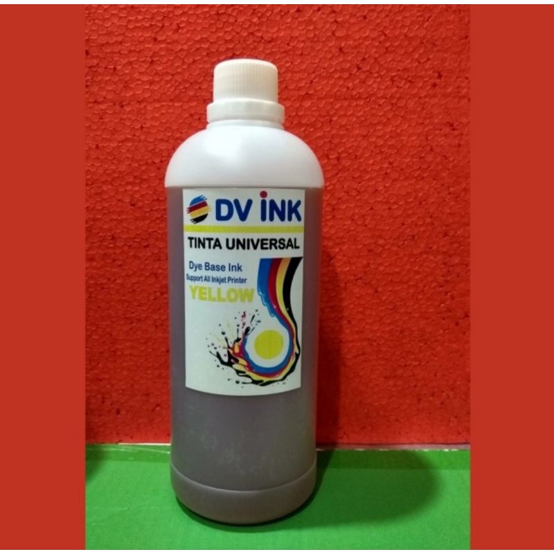 tinta dv ink 1set 1liter cmyk tinta refill canon epson hp