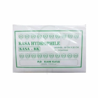 KASA HYDROPHILE HYDROFILE STERIL KK 16X20 ISI 16BUNGKUS
