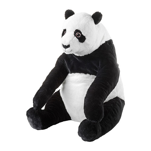 DJUNGELSKOG Boneka, panda