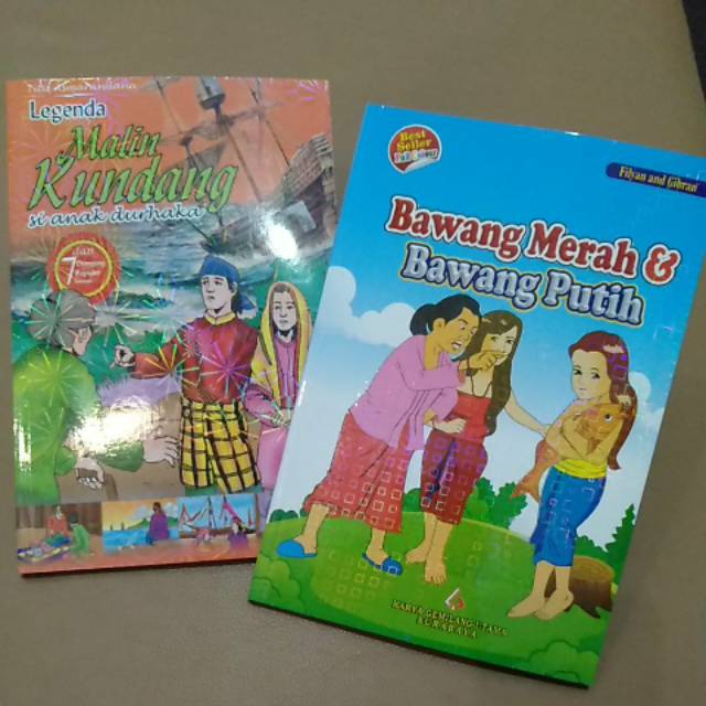 Buku Cerita Anak Legenda Reog Ponorogo - Buku Dongeng Bawang Merah - Pangeran Biawak Serindang Bulan