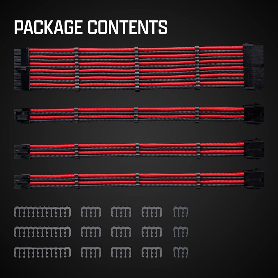 PSU Extension Tecware Flex Sleeved Extension Cables Set