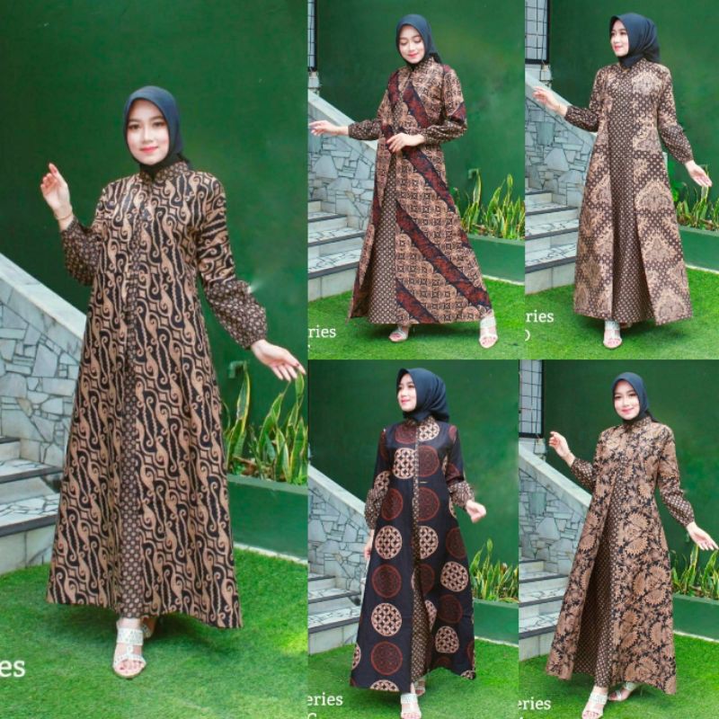 NEW FESHION BATIK COUPLE GAMIS JAZZY BEST SELLER BISA COD