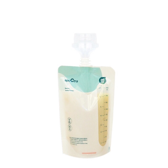 Kantong Asi Spectra premium milk bag with connector &amp; REFILL