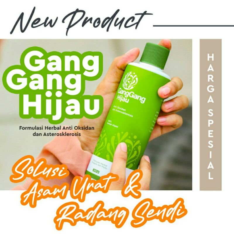 Madu Herbal Ganggang Hijau Ampuh Untuk Darah Tinggi Original BPOM