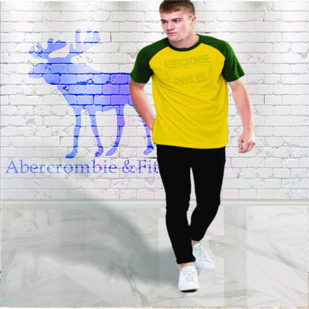 ABERCROMBIE & FITCH MAN REGLAND TSHIRT (PRELOVED/SECOND)