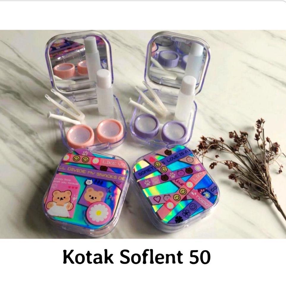 KAIDA KOTAK SOFTLENS NO. 50 [ WARNA RANDOM ] ‣ SKM.20Au22ᴬ