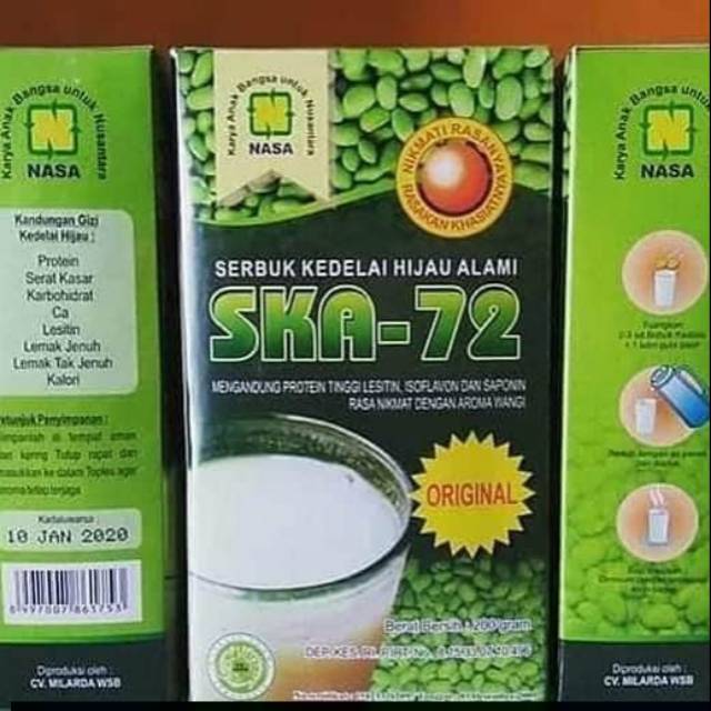 

skao serbuk kedelai alami organik