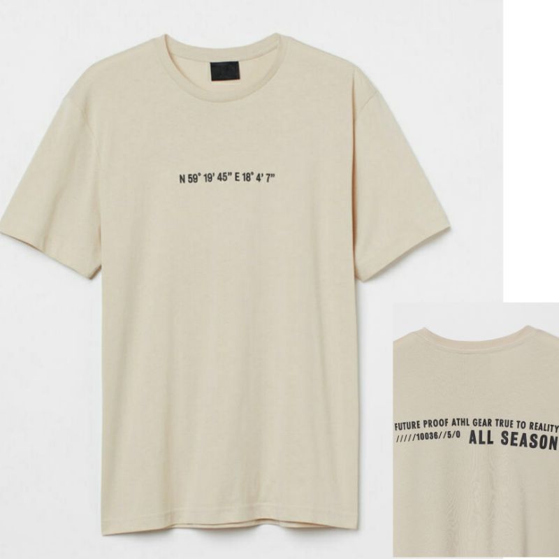 Kaos BEIGE KREM Cream Jumbo M L XL 2XL 3XL 4XL 5XL 6XL Kaos Tumblr Wanita pria T shirt Ulzzang Korean Style Penny building Atasan Polos Peachy Top Tee Netflix