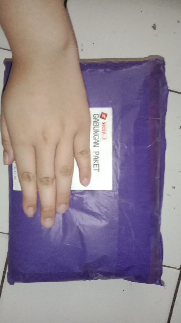 Setelan Jumbo Batik Kerah Bulat Kencana Ungu Ll 2l Ld 130 Pc 65