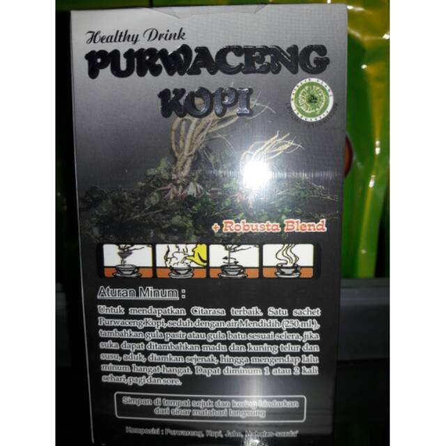 

Minuman Kesehatan Purwaceng Kopi