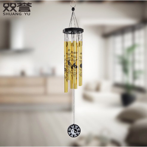 Lonceng Angin Feng Shui Yin Yang Wind Chime