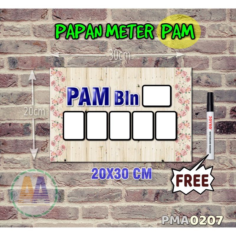 

Papan Meter Listrik PLN PAM motif Unik - Shabby 07 - Toko2A