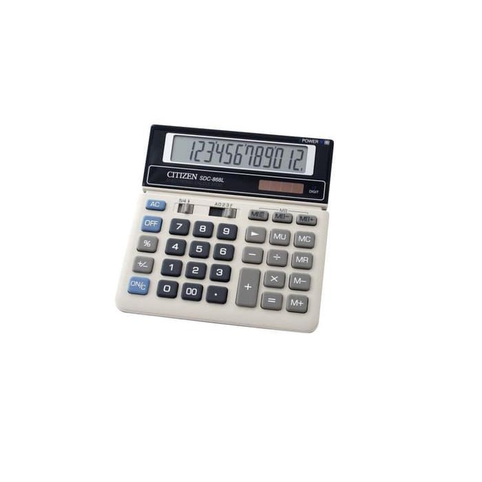 

Termurah Citizen SDC868L Calculator / Kalkulator SDC868 L *ORI* Paling oke